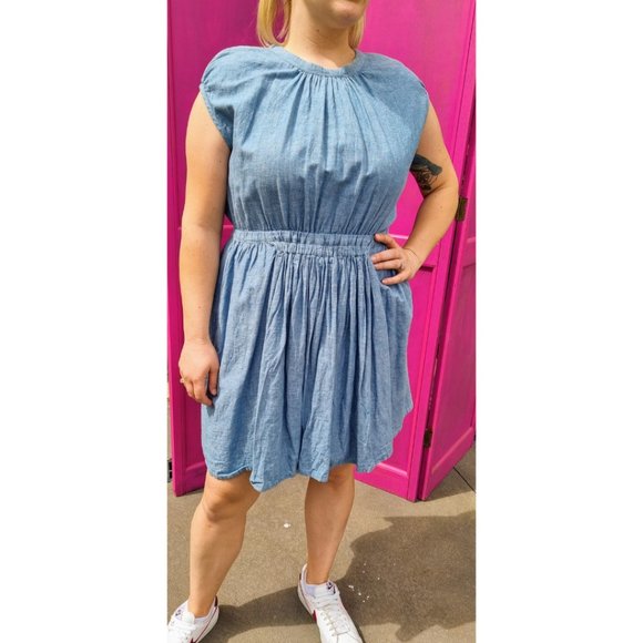 Vintage Gorman linen dress Size M-L - Picture 2 of 3